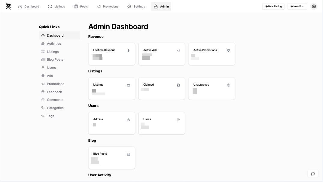 Manage KPIs on DirectoryStack.