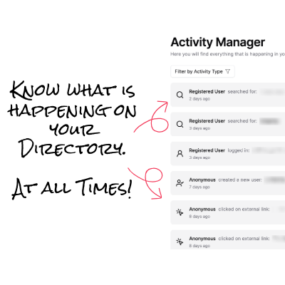 DirectoryStack Feature Activity Feed