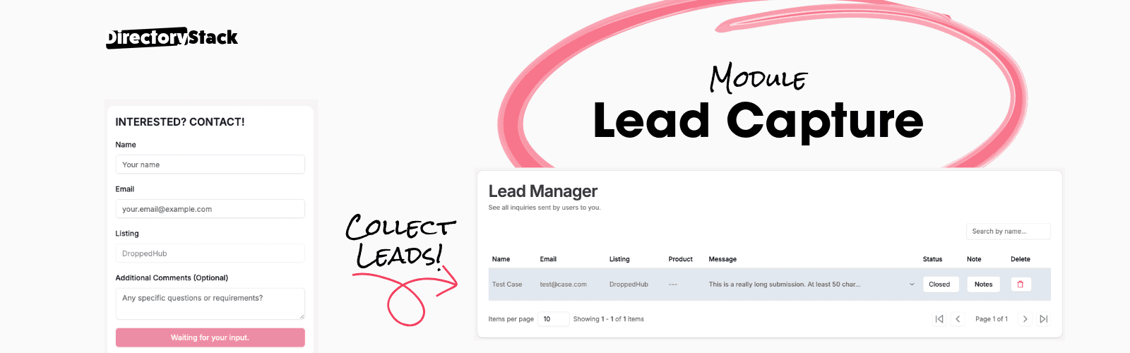 Lead Manager Backend