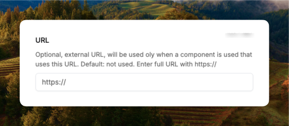 URL Input